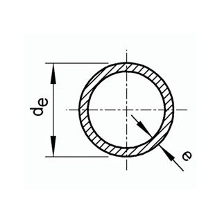 Труба э/с 42.4х2, зерк.